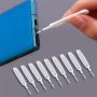 10PCS Mobile Phone Hole Cleaning Brush Charging Port Speaker Hole Dust Removal Brush Multifunctional Cleaning Tool Shower Hole.