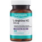 OptiHealth Arginine Hcl Vegi Capsules 500MG 60S