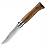 No 8 Stainless Walnut Handle
