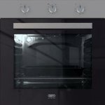Defy Slimline 60CM Built In Oven Silver Inox DBO487E