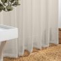 Amalfi Taped Unlined Curtain - Natural - 270 X 218CM