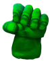 Soxy Lady- Hulk Smash Glove One Size Fits - 3 Years And Up