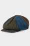 Colour Block Ivy Peaky Blinder Cap - Multi B - XL 60 Cm / Multicolor
