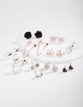 Mixed Metal Femme Diamante Earring 12-PACK