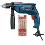 Bosch - Impact Drill Gsb 570 & Alpen Masonry Drill Bits 3PIECE