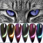 3D Chameleon Magnetic Powder Glitter Dust Cat Eye Nail Art Decor Chrome Pigment Shiny Holographic Craft Pigments Supplies