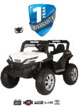 Exclusivebrandsonline Kids Electric Ride On Car Atv Ninja M - White
