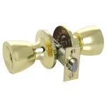 Entrance Lockset Brass Plated Entrance