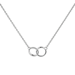 Elan Unity Necklace Silver