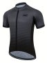 Men's Cycling Jersey With Rear Pocket Quick Dry Breathable Moisture Wicking Short Sleeve Mtb Shirt For Biking Riding Sports