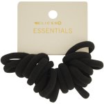 Clicks MINI Hair Rings Black 20 Pack