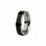 High-end Unique Titanium And Steel Ring