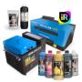 Epson A3 Dtf Printing Machine Automatic Powdering Machine Complete Set XP600 Printhead Inkrip Rip Software Cmyk/white Inks Ink Cleaner White Adhesive Powder
