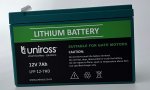 12.8V 7AH 89.6 Wh High Draw LI-FEPO4 Battery