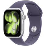Apple Watch Series 11 Gps 42MM Silver Aluminium Case M l Purple Fog Sport Band