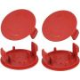 Set Of 4 Line Spool Covers For Bosch Afs 23-37 Brush Cutter