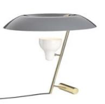 Sunbrella Table Lamp – Grey Blue Orange