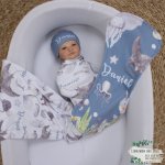 Wrap Set Swaddle Set Under The Sea Mantaray