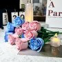 DIY Building Block Rose Desktop Decoration Valentine's Day Christmas And Halloween Gifts