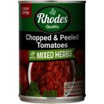 Rhodes Chopped & Peeled Tom W herb 410 G