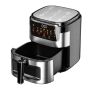 15L Stainless Steel Air Fryer - 2400W Digital Touchscreen Airfryer Oven