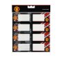 Manchester United Self-adhesive Labels 16-PACK