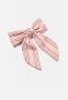 Heidi Hair Bow - Pink Stripe