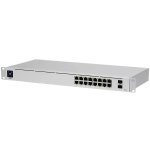 Ubiquiti USW-16-POE 16-PORT Layer 2 Poe Switch 8 X Gbe Poe+ 8 X Gbe Ports 2 X 1G Sfp Ports 42W Total Poe Power