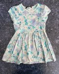 George Blue Floral Dress 2 3Y