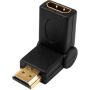 HDMI Female To Male Swivel Adaptor