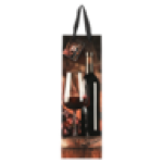 Red Wine Glass Bottle-themed Gift Bag