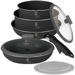 Berlinger Haus Anthracite Collection 9 Piece Titan Pro Non-stick Cookware Set BH 8256