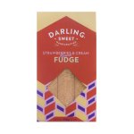 Darling Sweet Strawberries & Cream Fudge 115G