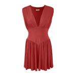 Red Drape MINI Dress