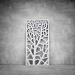 Wall Art D051 - 2900 X 1400 X 20 Indoor Matt Silver Warm White