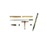 Fancy Slimline Antique Bronze Pen Kit