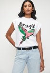 Superbalist Extended Sleeve Bird Tee - White