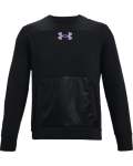 Men's Ua Summit Knit Crew - BLACK-001 LG
