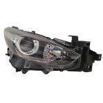 Mazda 3 Headlight Manual With Projector Right 16-19
