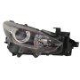Mazda 3 Headlight Manual With Projector Right 16-19 - Spares Direct