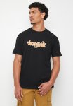 Quiksilver Four Flowers Ss - Black