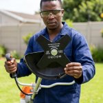 4-TOOTH Grass Cutting Blade For Efficient Lawn Maintenance