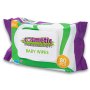 Baby Wipes With Lid 80 Pack