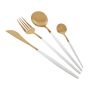 Gold Stainless Steel Cutlery Set - 54 Piece