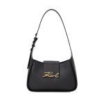 K signature Small Shoulder -black gold