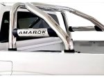 Vw Amarok 2023+ Double Cab Rollbar Sports Bar With Oval Cross Members Stainless Steel Asb