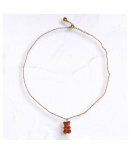 Teddy Mold Necklace - Brown Free