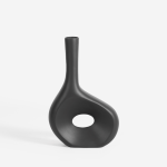 Canneloni Vase - Black - Tall