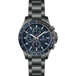 Ben Sherman Mens Black Chronograph Watch With Navy Dial