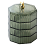 Acrylic Jewelry Organizer With Handle Clear Jewelry Boxes Green